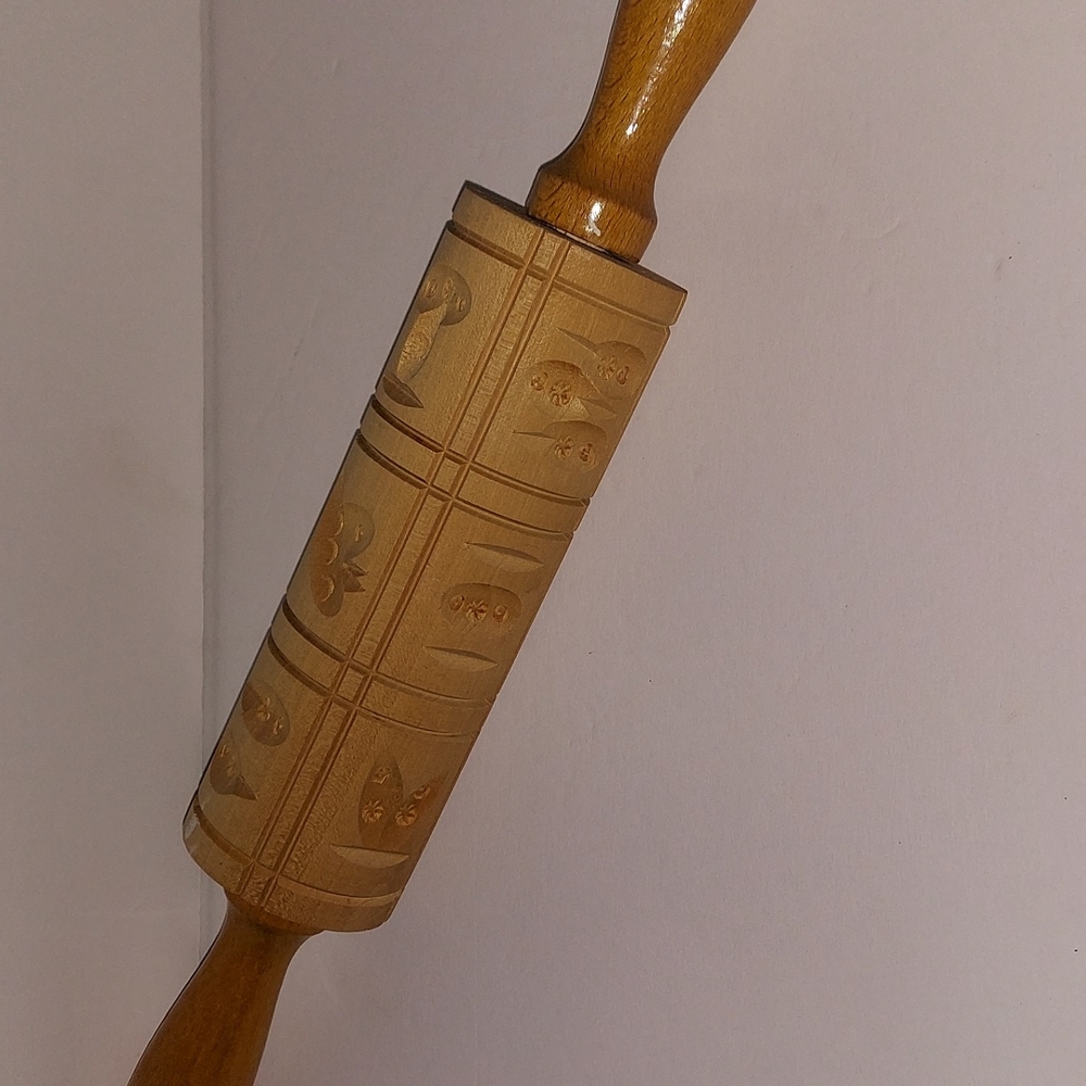 MCM cookie dough rolling pin from Switzerland. 1978